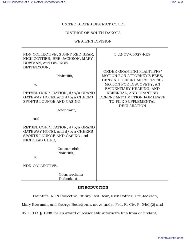 NDN Collective v. Retsel Corp._Page_01